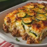 Zucchini Hamburger Casserole