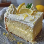 Lemon Posset Cake