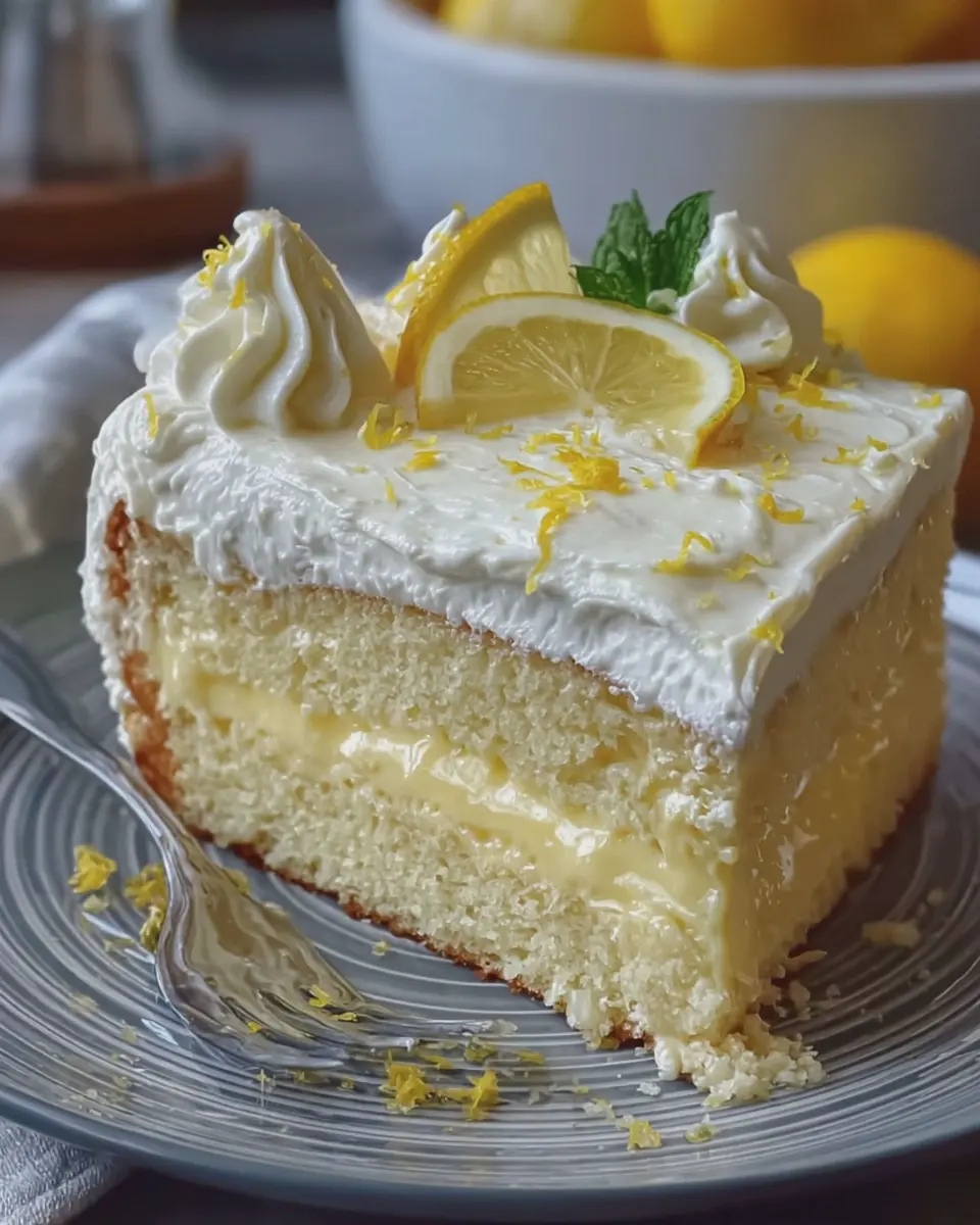 Lemon Posset Cake: The Best Easy Recipe for Fresh Flavor