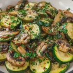 Sautéed Zucchini and Mushrooms