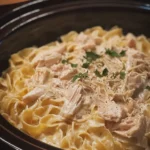 Crock Pot Creamy Chicken and Egg Noodles