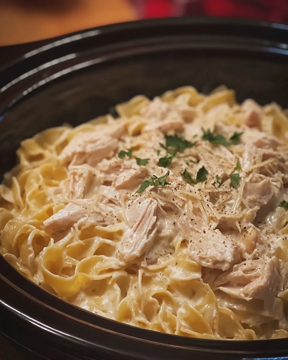 Crock Pot Creamy Chicken and Egg Noodles: Easy Comfort Food Delight