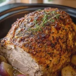 Slow Cooker Garlic and Onion Turkey Breast