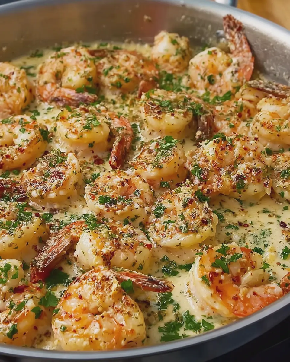 Creamy Garlic Butter Jumbo Shrimp: An Indulgent Delight at Home
