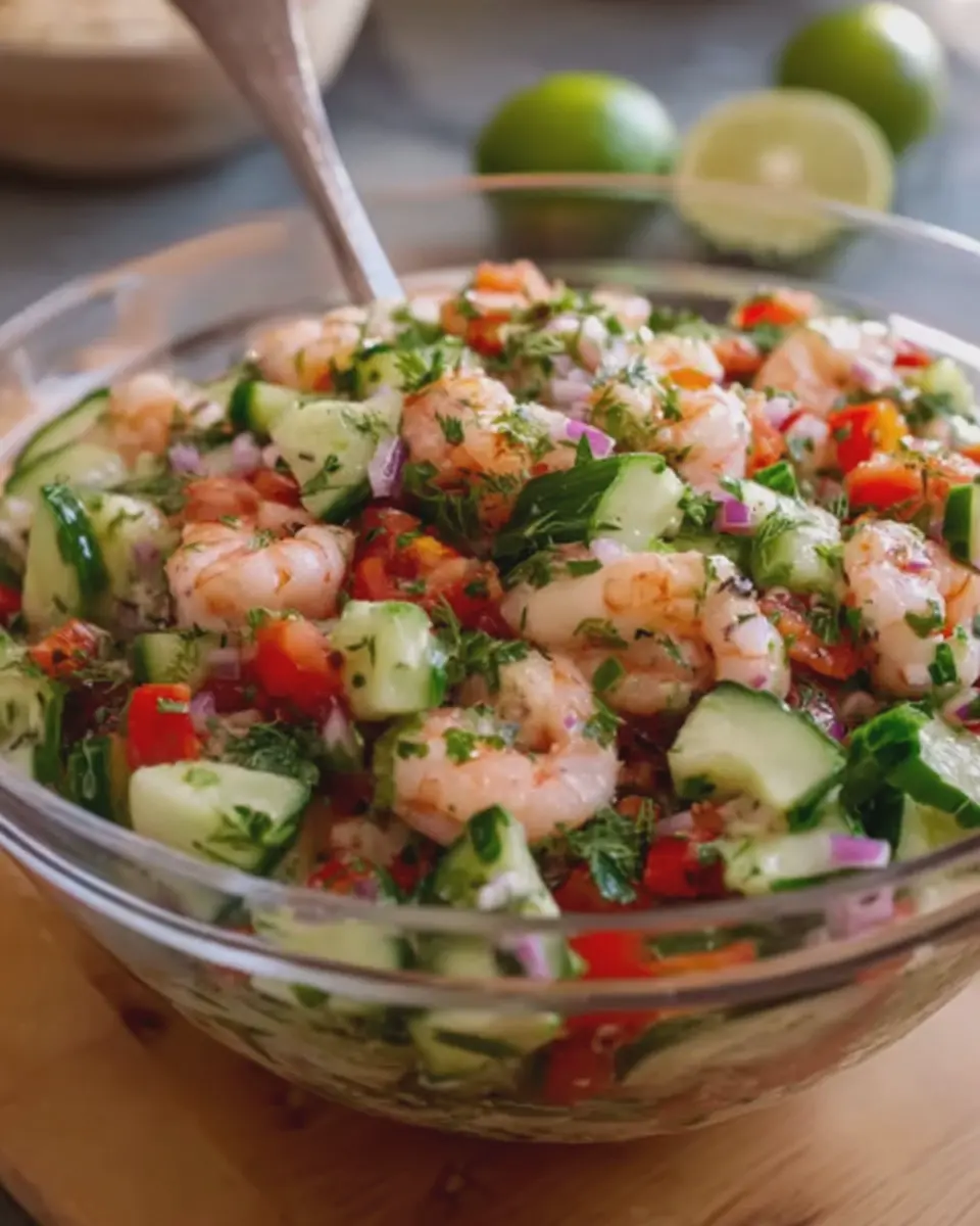 Shrimp Cucumber Ceviche Salad: A Refreshing Twist for Summer