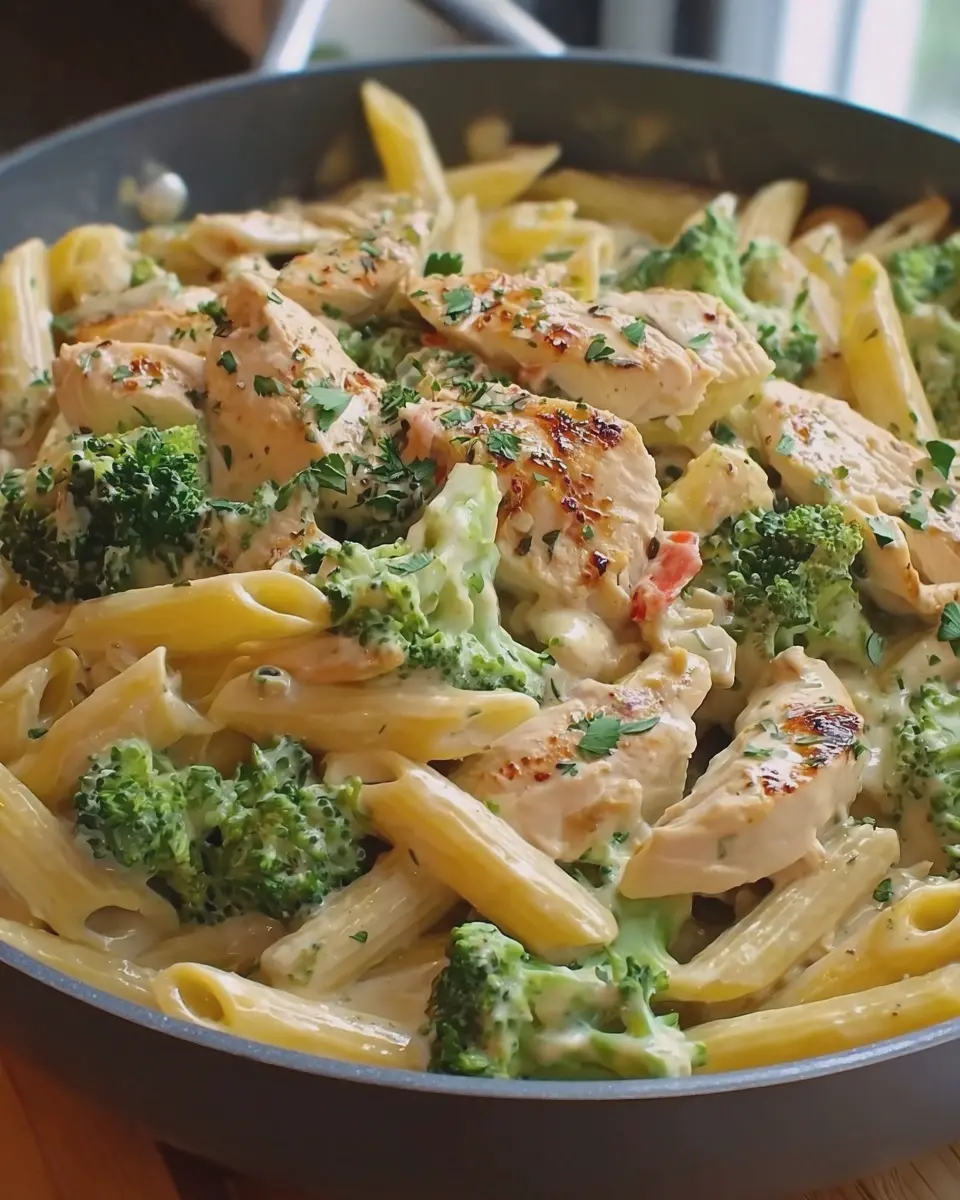 Creamy Garlic Chicken Broccoli Penne: The Ultimate Comfort Dish