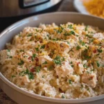 Crock Pot Creamy Chicken and Rice