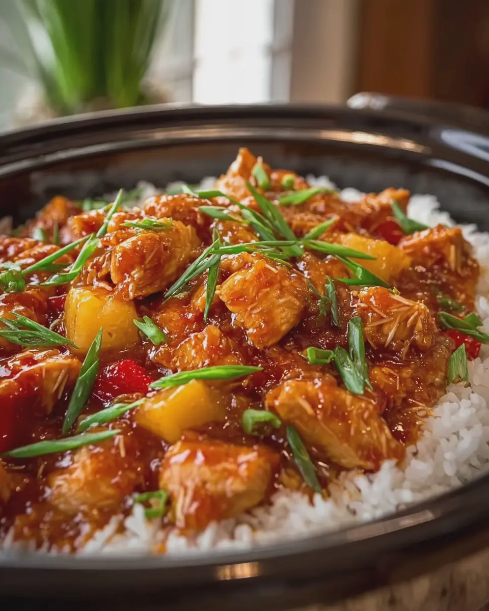 Crockpot Sweet and Sour Chicken: Easy Family-Friendly Delight