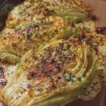Creamy Baked Cabbage Wedges