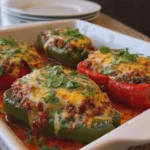 Baked Mexican Chiles Rellenos