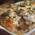 Creamy Mushroom Chicken Bake