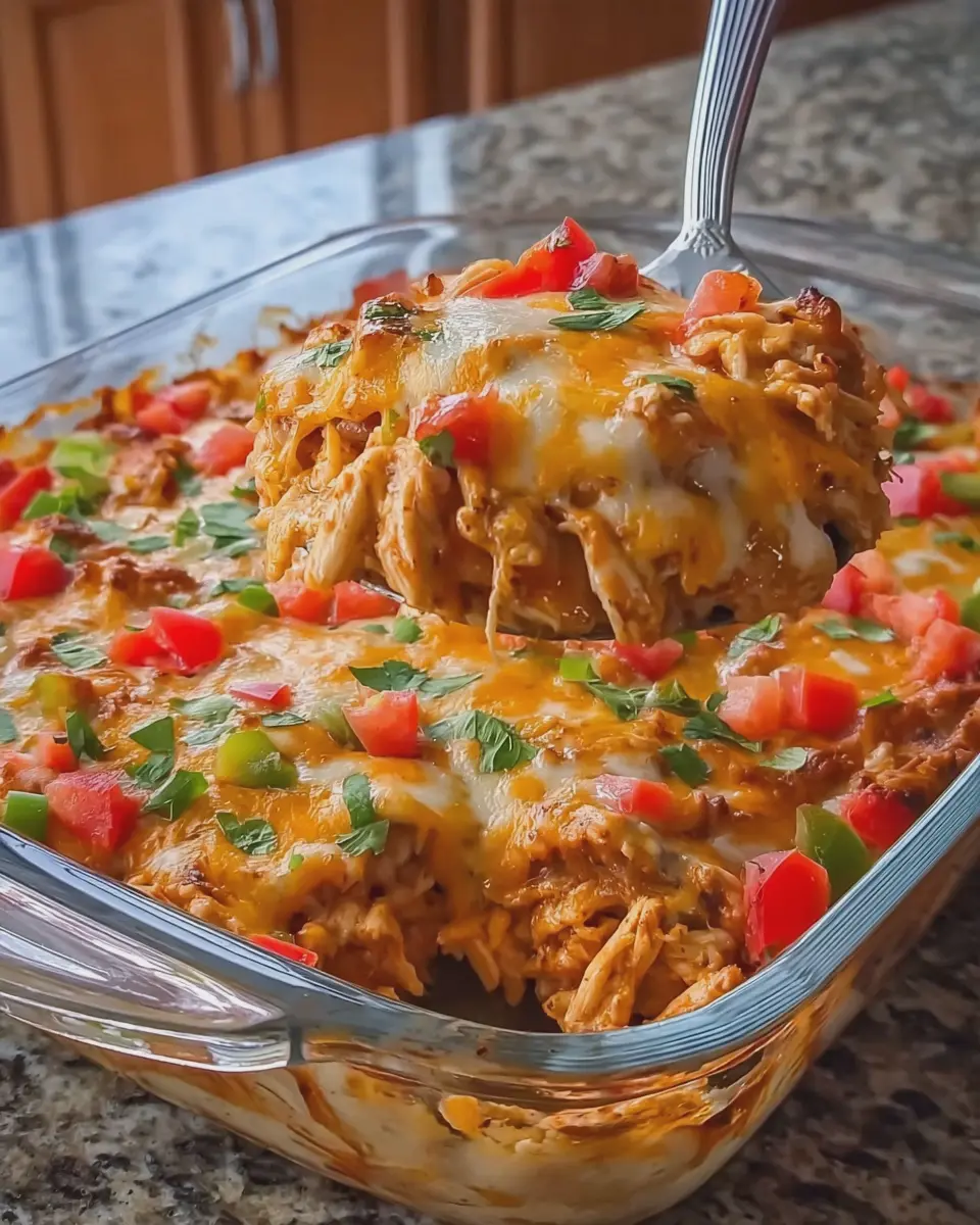 Cheesy Fajita Chicken Casserole: Easy Family Meal Everyone Loves