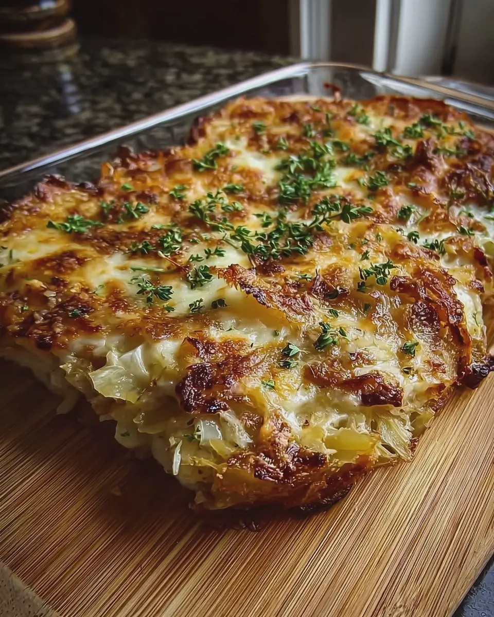 Million Dollar French Onion Cabbage Melt: Easy Indulgence with Turkey Bacon