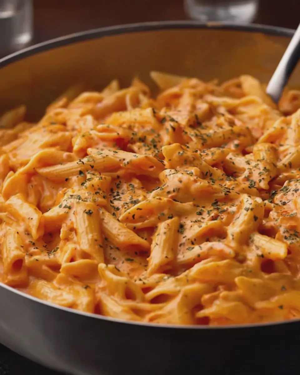 Quick and Easy Creamy Tomato Pasta with Turkey Bacon Delight