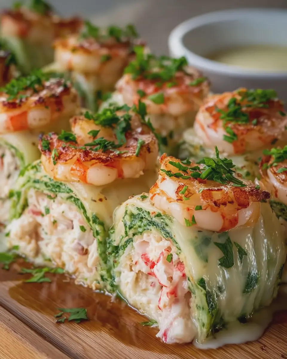 Shrimp and Crab Roll-Ups: Easy Recipe for Delicious Homemade Bites
