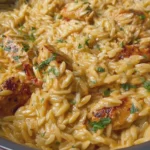 Cowboy Butter Chicken Orzo Pasta