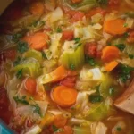 Cabbage Vegetable Soup
