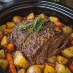Sunday Style Pot Roast with Buttered Potatoes