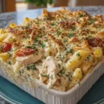 Chicken Alfredo Casserole