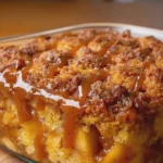 Irresistible Caramel Apple Dump Cake