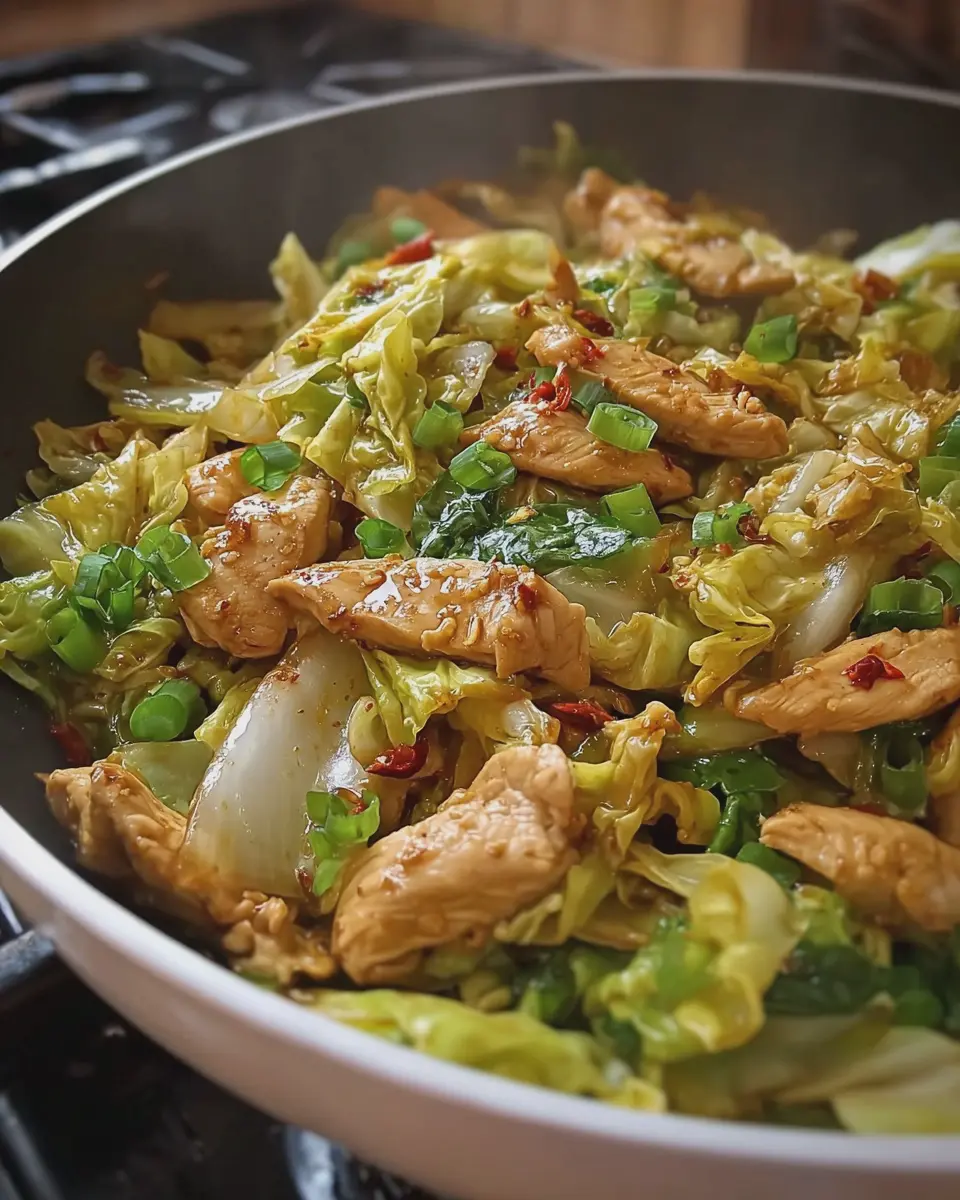 Chinese Chicken Cabbage Stir Fry: A Healthy, Easy Delight