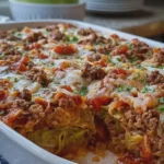 Unstuffed Cabbage Roll Casserole