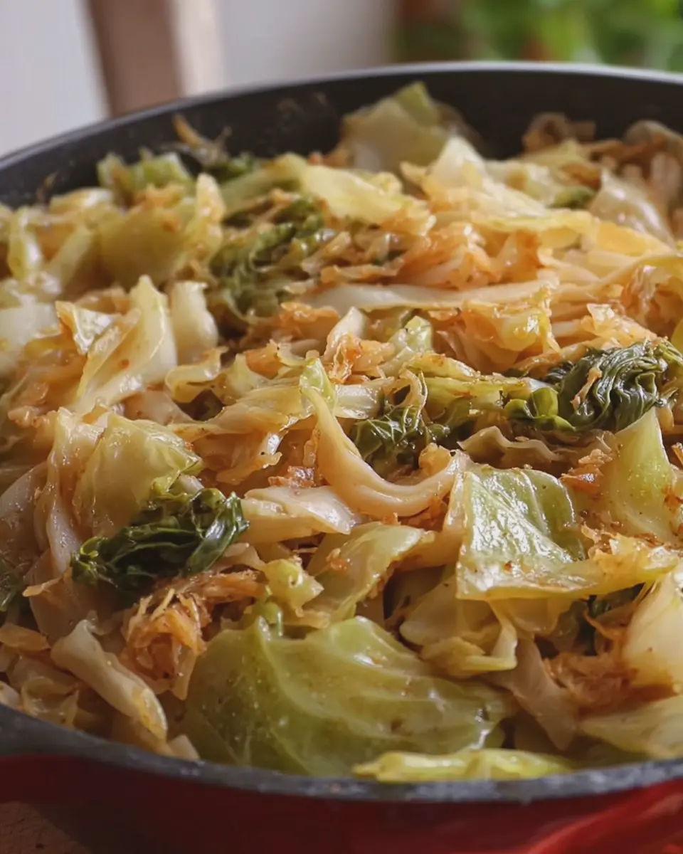 Grandma’s Cabbage and Noodles – A Cozy, Comforting Delight