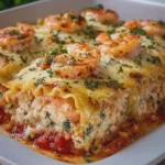 Shrimp Lasagna Rolls