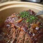 Slow Cooker 5-Ingredient Amish Pot Roast