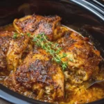 Slow Cooker 3-Ingredient Savory Chicken