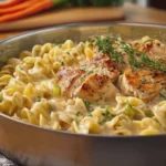 Creamy Chicken with Egg Noodles