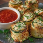 Crispy Stuffed Zucchini Rolls