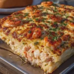 Seafood Lasagna with Shrimp and Crab