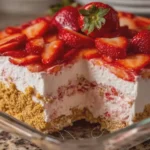No Bake Strawberry Shortcake Lush
