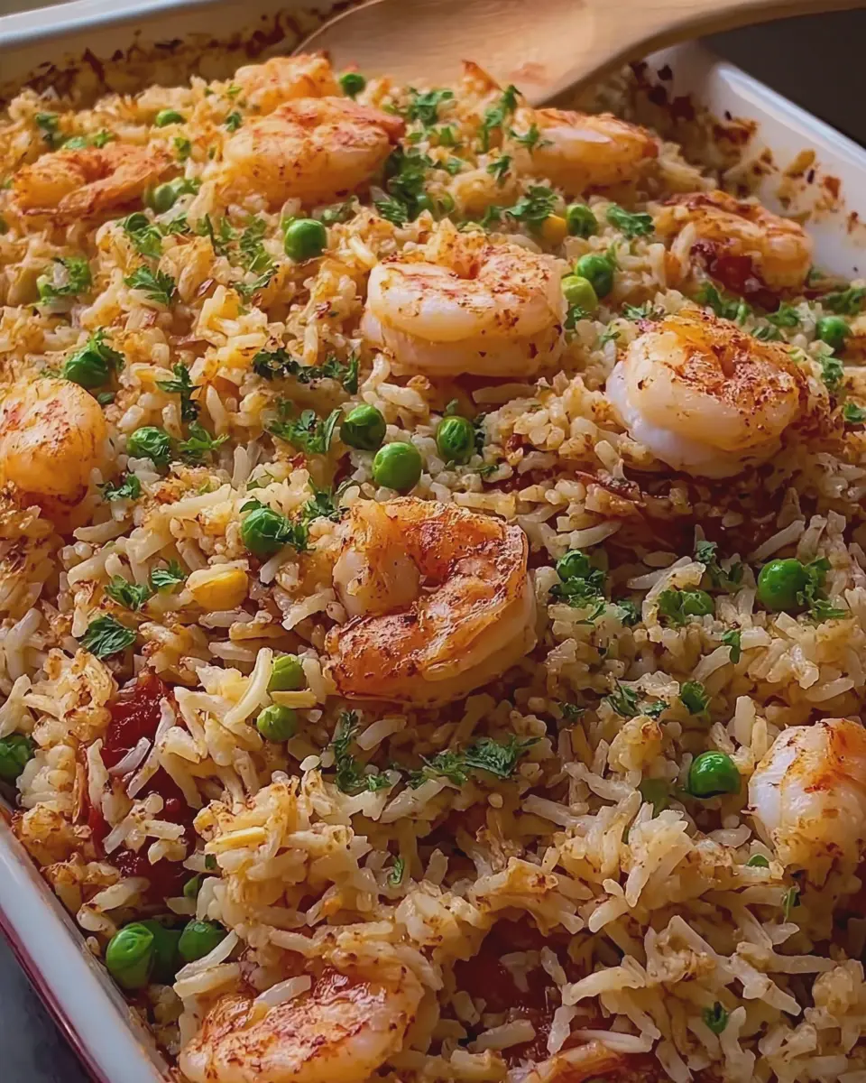 Dump and Bake Seafood Rice: Easy Comfort Food for Busy Nights