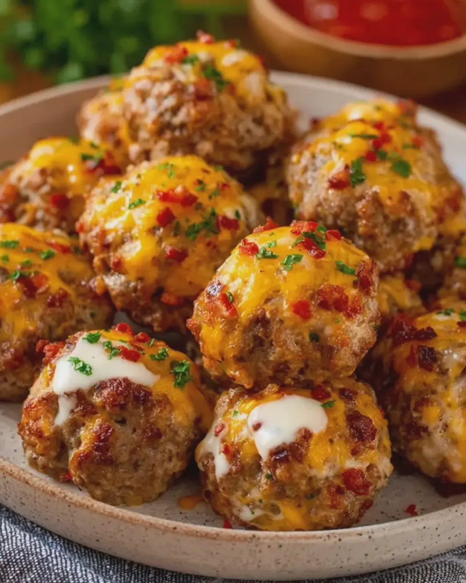 Rotel Cream Cheese Beef Sausage Balls: Easy, Flavorful Bites