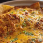 Crockpot Chicken Enchilada Casserole