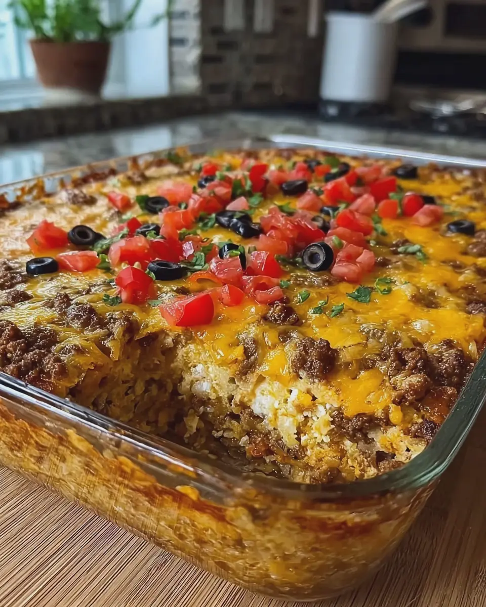 Mexican White Trash Casserole: Easy Comfort Food with Turkey Bacon