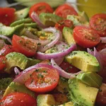 Avocado Tomato Onion Salad