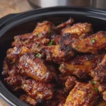 Slow Cooker Coca-Cola BBQ Chicken Wings