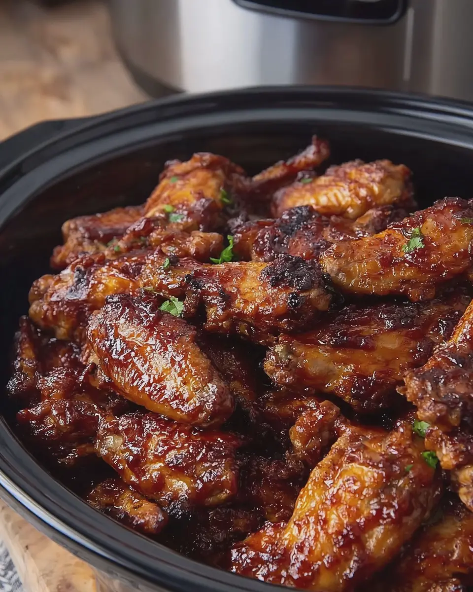 Slow Cooker Coca-Cola BBQ Chicken Wings: Easy and Delicious Recipe