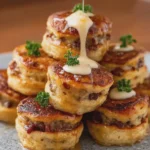 Sausage Pancake Bites