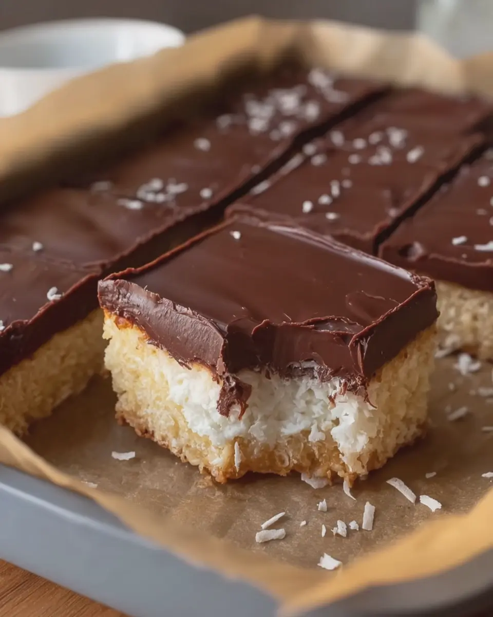 No-Bake Bounty Bars: Easy Indulgence for Coconut Lovers