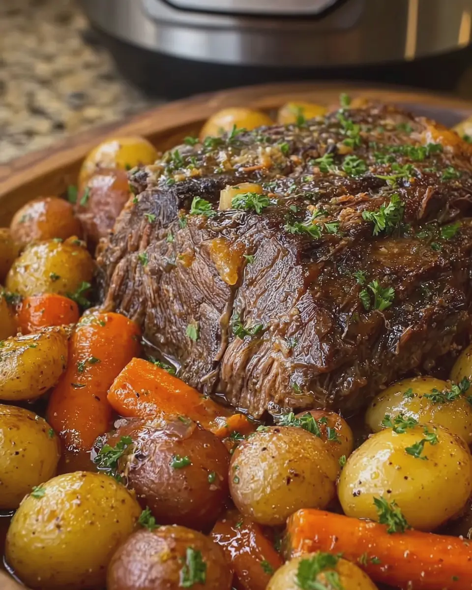Slow Cooker Beef Roast: Juicy Fall-Apart Roast with Veggies