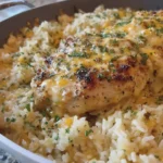 Cheddar Ranch Chicken and Garlic Parmesan Rice