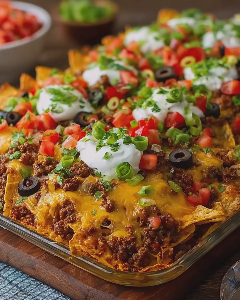 Loaded Beef Nacho Bake: An Indulgent Twist for Comfort Food Lovers
