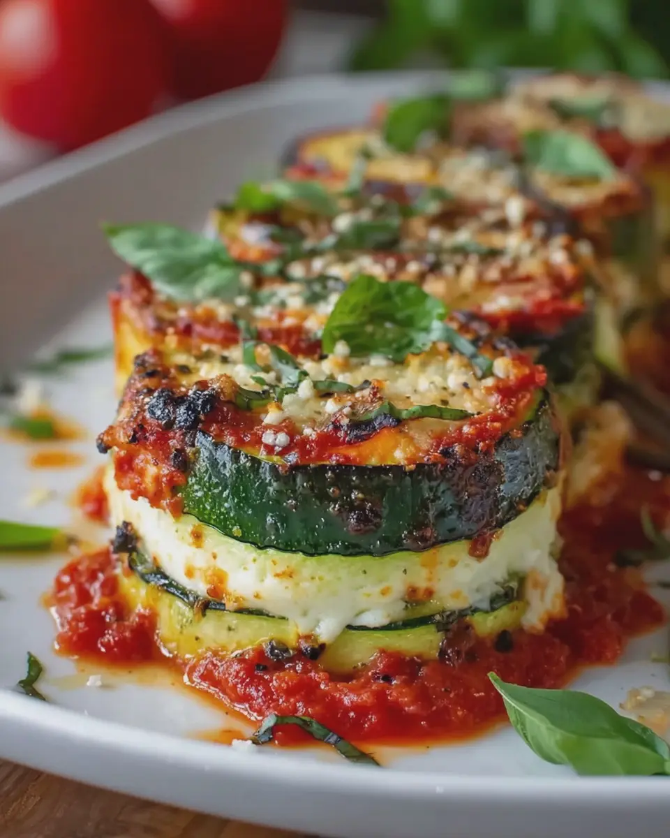 Layered Zucchini Ricotta Melts: The Best Low Carb Comfort Food